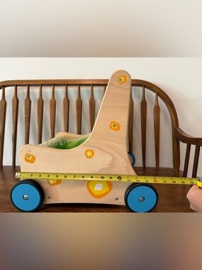 Wonderworld Softwood Wooden Baby Walker Wagon
